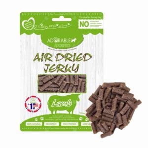 Adorable - Air Dried Jerky Lamb 天然風乾羊肉短條 100g [綠][無穀物][貓犬用]