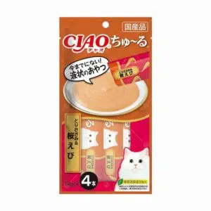 CIAO - 雞肉配櫻花蝦肉醬 14g x 4條 [SC-99]