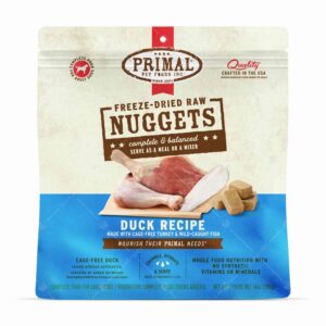 Primal Nuggets - 脫水凍乾肉餅狗糧 14oz [鴨肉配方]