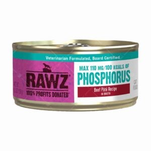 Rawz - Phosphorus Beef 低磷肉醬營養補充罐 156g [牛肉][紅][成貓用]