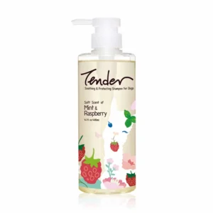 TENDER 天生溫柔 犬用安撫沐浴露 480ml 薄荷覆盆莓 配方 舒敏除臭 狗狗洗毛
