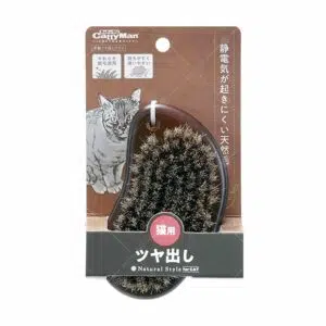 CattyMan - 木質豬鬃毛刷 [NSC-91][全貓用]