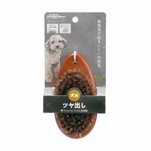 DoggyMan - 木質豬鬃毛刷 [NSD-80][全犬用]