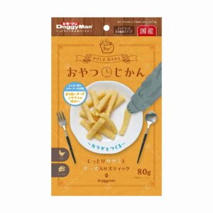 DoggyMan - 芝士雞肉軟短條 80g [全犬用]