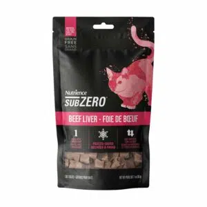 Nutrience - Sub Zero 凍乾脫水牛肝小食 30g [全貓用]