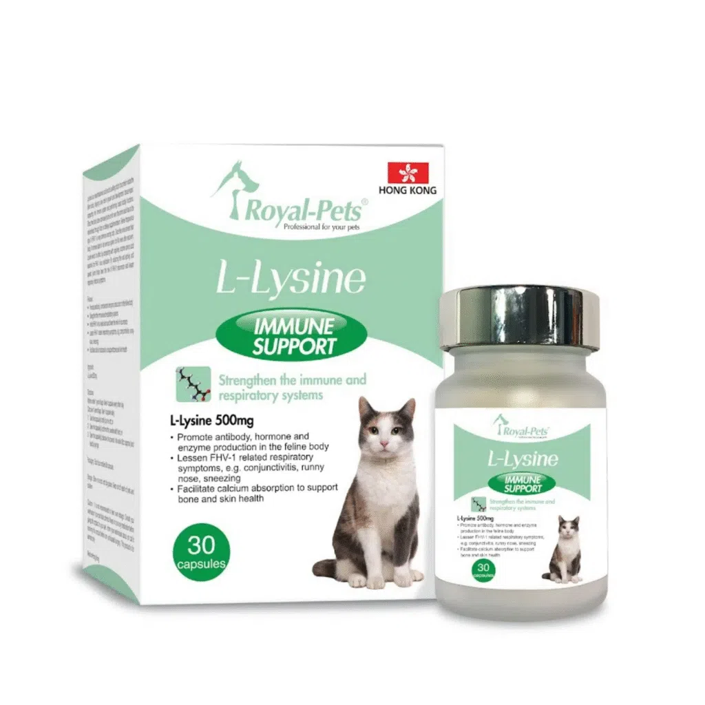 貓感冒營養補充品推薦-RoyalPetsCapsules-貓營養補充品