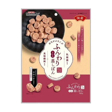 DoggyMan - 蒸製軟身雞雜菜小圓塊 160g [犬用]
