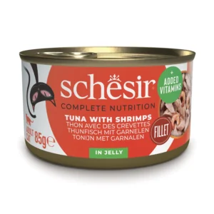 Schesir 吞拿魚 蝦 貓罐頭