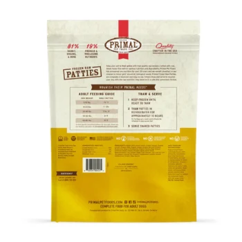 Primal – Petties 急凍鮮肉餅 (農場飼養兔肉配方)(犬用) 6磅裝 - Image 2