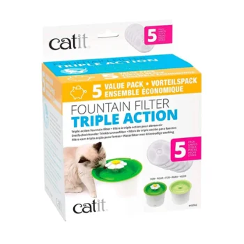Catit - 三重過濾飲水機濾芯 (5個裝)