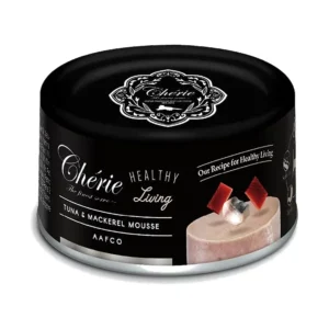 法麗 Cherie 全照護主食貓罐 吞拿魚、鯖魚慕斯 80g