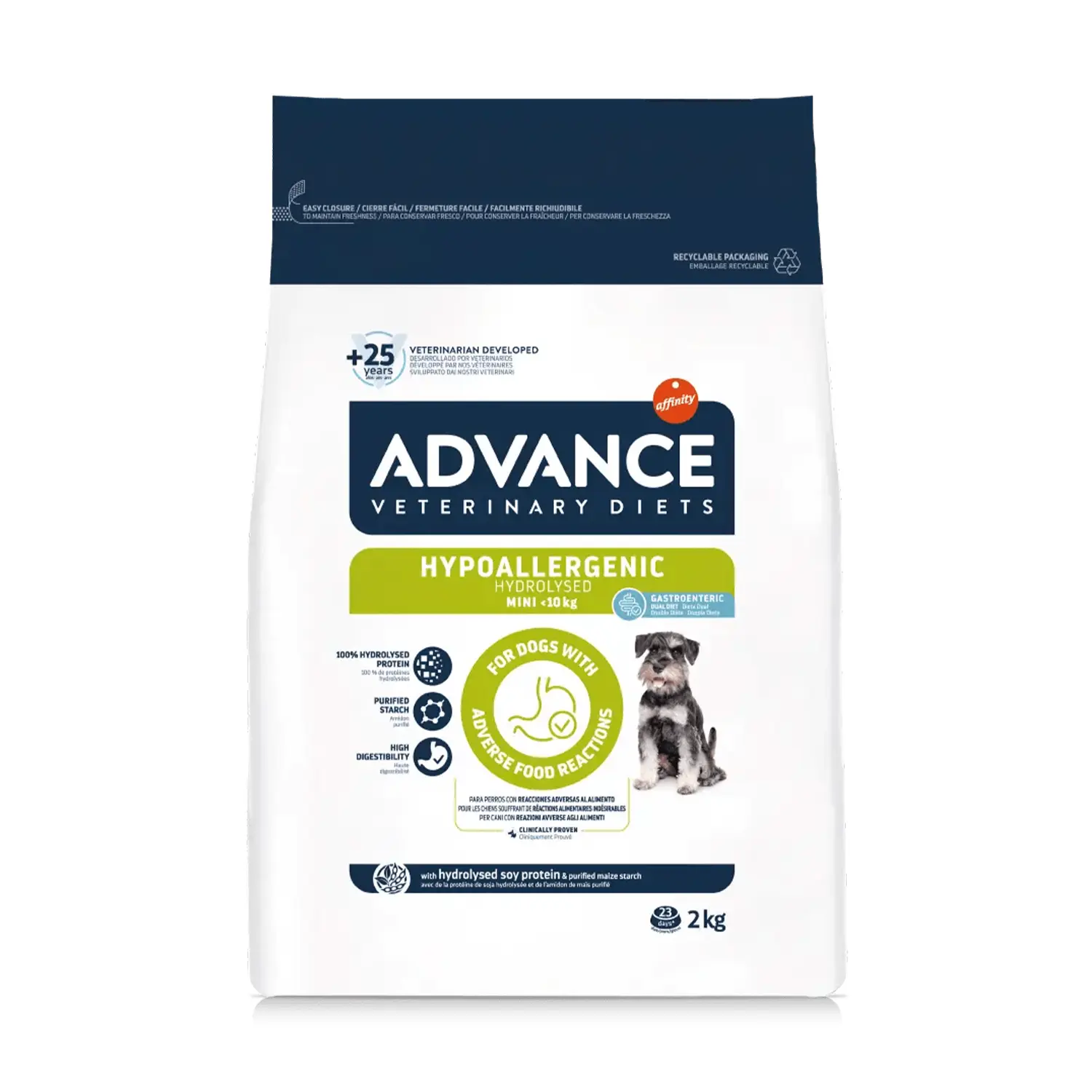 8410650603889 Advance 愛旺斯 - HYPOALLERGENIC MINI 處方小型犬糧 - 低過敏源專用 2kg - Image 1