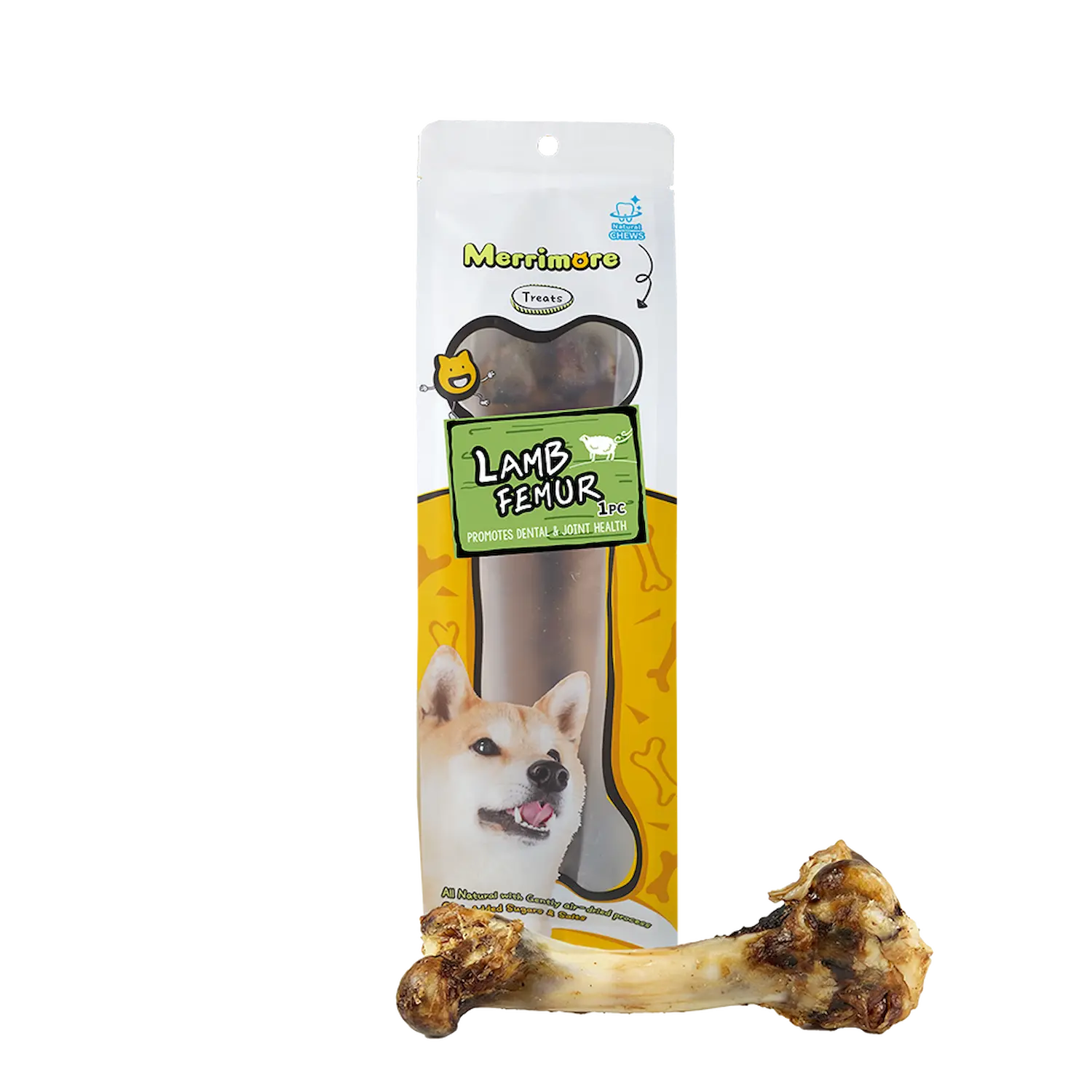 0746935108632 Merrimore – 羊大腿骨 Lamb Femur 100g - 圖片 1