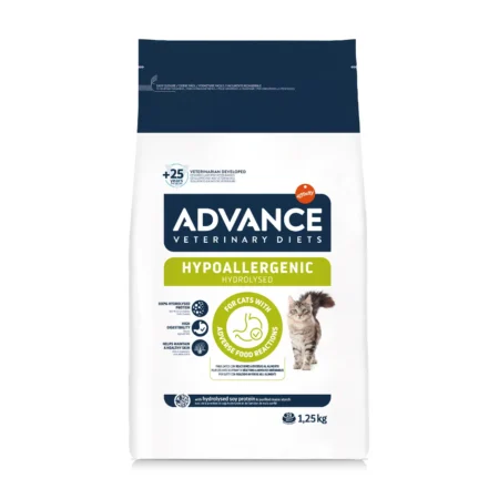 Advance 愛旺斯｜Hypoallergenic處方貓糧 - 低過敏源/食物敏感專用 1.25kgs