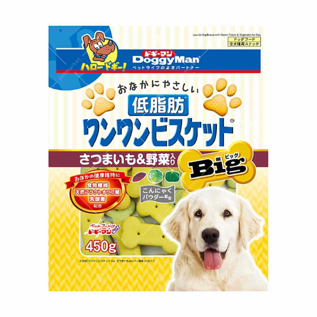 狗糧推薦-蔬菜狗糧-DoggyMan加大碼雜菜骨餅
